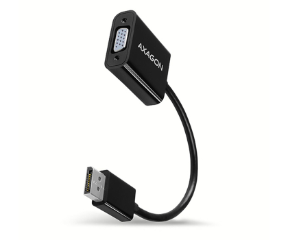 Przejściówka Axagon RVD-VGN, DisplayPort - VGA adapter, FullHD, 1920*1200